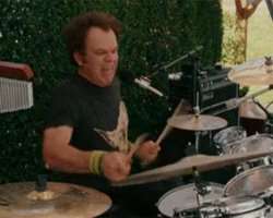 Apart from being an actor he is also a drummer and plays the instrument occasionally under the name 